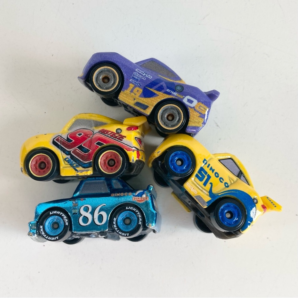 Disney Pixar Cars Movie Mini Racers Diecast Cars Toys Lot of 4 - Picture 4 of 14